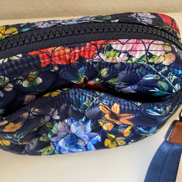Brighton Floral Crossbody Bag - Navy and Multicolor - Picture 3 of 12